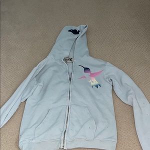 Distressed Free City hoodie